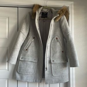 J crew chateau parka!